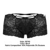 CandyMan Shorty en Dentelle Veno Noir